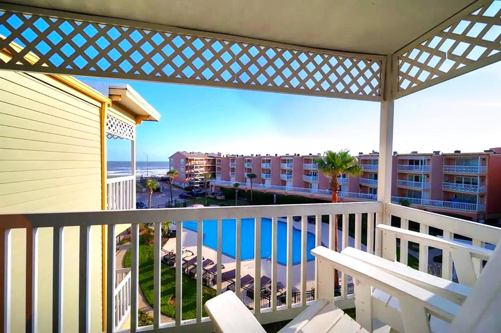 Beautiful Ocean Views At The Victorian Lägenhet Galveston Exteriör bild